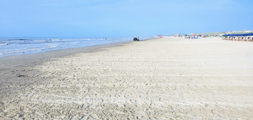 La playa de Port Aransas