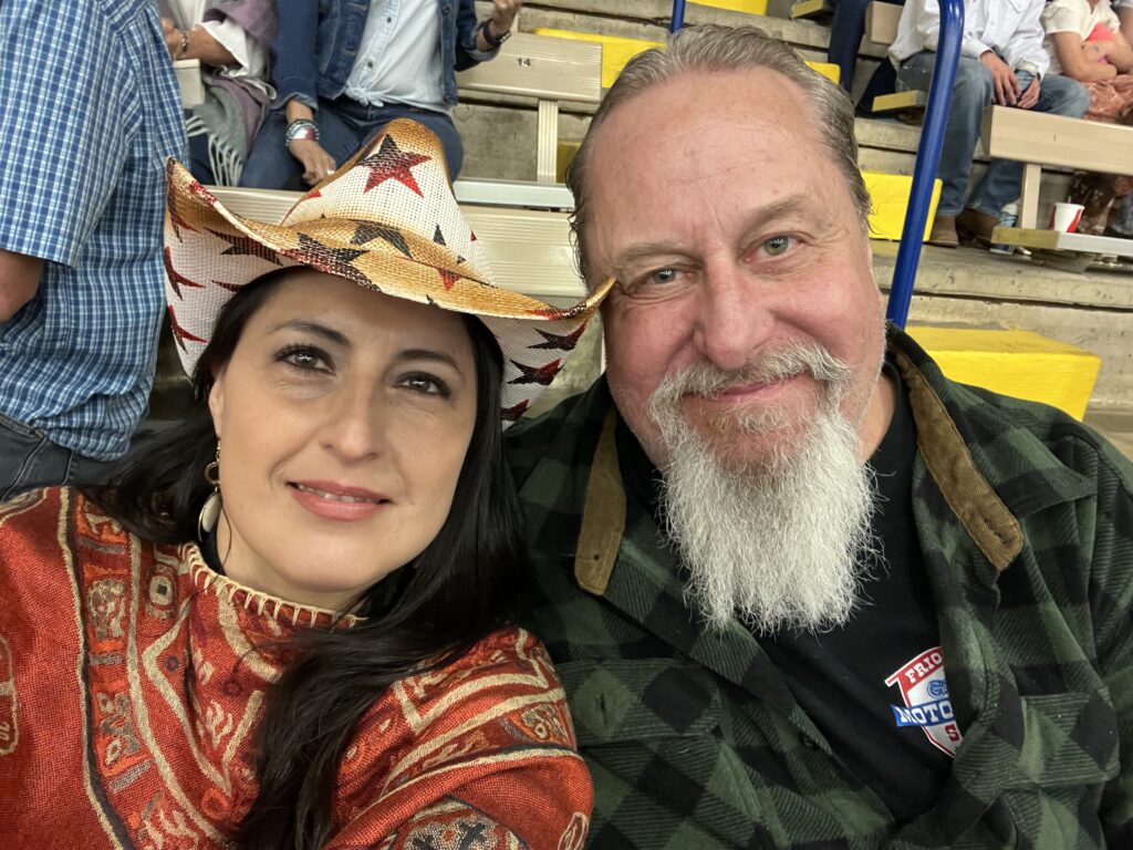 Jerry y Adriana, anfitriones de Casa Azul