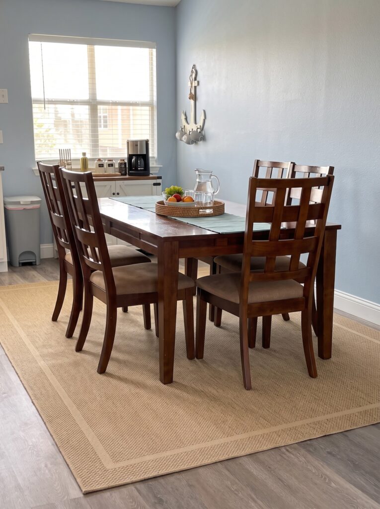 Balcony Retreat dining table